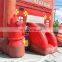 Blow Up Kids Jump Bounce House Fire Station Jumping Castle Inflatable Bouncer Jumper
