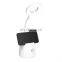 LED desk lamp with pen holder eye-Caring Table Lamp touch switch office lamp with USB charging port