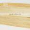 Natural Pine Wooden Storage Crate
