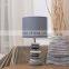 Nordic simple custom hotel nightstand lamp home table decoration cheap modern bedside lamp with logo
