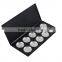 Hot !!! Black 10 piece eyeshadow empty makeup palette good quality 26mm