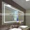 Hot sale waterproof big rectangle led light full length wall mirror