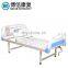 One Crank Manual Hospital Medical Nursing Bed Strip Model Surface With ABS Head Alumi Steal Collaps Sponge no Universal Wheels