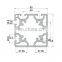 SHENGXIN T Slot 8080-LE  Industrial Aluminium Extrusion Profiles