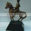 Figurine Resin Handmade Figurine Horse Figure, Farmer with Horse Crafts