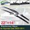 Car Wiper Blade for Hyundai Getz 2003~2011 Front Windshield Wipers Car Accessories 2004 2005 2006 2007 2008 2009 2010
