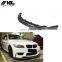 Jcsportline 1M Carbon fiber front bumper lip for BMW E90 LCI