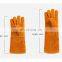 High quality and cheap leather industrial welding gloves and protective gloves