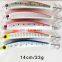 14cm 23g squid hook double umbrella hook shrimp bionic fishing baits hard octopus  plastic bait squid