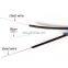 fiber optic 2 core gjyxfch g657 fiber flat ftth drop cable
