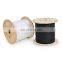 Dropcable indoor g657a1 2c 1 2 core fiber optic drop wire fiber optical fiber cables ftth cable