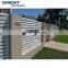 nice quality easy installation composite waterproof outdoor  WPC fences for privacy