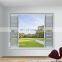 ROGENILAN 145 series thermal break ventilation aluminum louver shutter window with security mesh