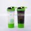 500ml Protein Shaker Plastic Water Bottles With Filter Sports Style gym Shaker Cup Bottle