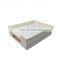 Stackable layers custom plastic office desk file organizer tray