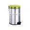 Plastic cover bathroom living room kitchen 3L 5L 12L garbage dustbin waste can trash bin