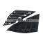AUSO ABS Plastic Rear side window Louvers side vent cover for Honda Accord 2018 2019 2020 2021