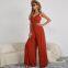 Solid color new summer dress jumpsuit