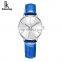 IK COLOURING K023GA1 Ladies Brands Watches Alloy Case Leather Strap Analog Quartz Casual Fashion Ladies Watch