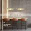 Nordic Aluminum Round LED Hanging Chandelier Dish Design Decoration Ceiling Suspension Lamp For Dining  Pendant Lights