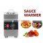 Commercial Chocolate Heater Sauce Warmer Electric Stainless Steel 1/2/3 Bottles Soy Jam Heater Filling Machine