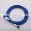 LC/UPC-LC/UPC Singlemode Duplex Steel Armored FO Patch Cord
