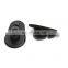 Black Footwear Plastic Lace Hook
