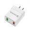 2022 wholesale High quality 2USB port wall charger EU US plug phone charger adapter