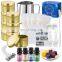 simple easy DIY Aromatherapy Fragrance scented soy wax beeswax supplies in Tinplate tins diy candle making kit set