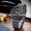 SINOBI Couple Romantic Hand Watch Small Three Needle Watch for Valentine Gift Classic China Wristwatch S9268G-D