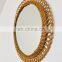Mid Century Modern Wicker Mirror Rattan Mirror Wall Decor