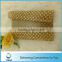 golden Bling Bling Hot Fix crystal rhinestone mesh custom 24*40 hot fix rhinestone mesh for shoe decoration