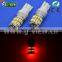 high quality auto led light T10 3014 led lights bulbs amber for bmw for audi ben z