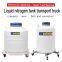 U.K. liquid nitrogen tank trolley KGSQ semen collection container