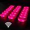 New Arrival Christmas Party Light Remote Control LED Wristband, RGB Color Changing LED Wristband DMX Controller