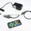 LED Flexible RGB SMD5050 Strip 3m Tape Light+DC12V Touch Remote Controller+2A Power