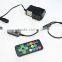 Full Kit Set Plug & Play SMD5050 5M 300 LED RGB Light Strip Tape 24 key Remote controller + DC12V USA adapter