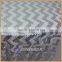 SQN#42 New arrival silver and white chevron sequin table linens table clothes wedding