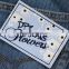Direct Factory Price top sell leather jeans label patches