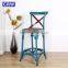 Wooden Frame X Back Chair Bar Stool Wooden Bar Chair