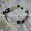 Viya Coloful Leather Bracelet Stingray Skin Bangle in Stock with Charm Clasp