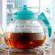 wholesale 1500ml high quality glass teapot handmade glassware