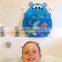 Customized polyester mesh Bath tub toy holder Hippo bath toy organizer Kids bath toys organizer