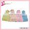 Promotion price beanie hat wholesale lovely bow knit newborn baby hats (MZ--0026)