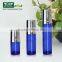 Unique triangle shape plastic acrylic lotion bottle 15ml/30ml/50ml