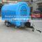 Light blue food cart mobile food trailer mobile beach vending cart vending truck food catering trucks