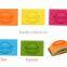 FDA washable Recycled food grade high quality Smile style silicone placemat for kids