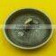 25mm Metal Shank Button in Anti-Silver Color --- MJ1168