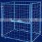 mesh box wire cage metal bin storage container