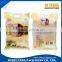 5kg 10kg rice bag with handle/ packing plastic handle bag for rice / nylon packaging bags for rice